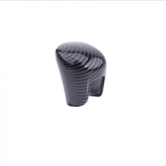 Carbon fiber Car Gear Shift Knob Trim For Honda Civic Sedan -2025