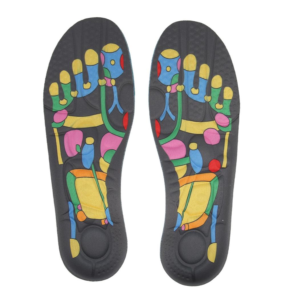 Breathable Insole Sweat Absorbent Odor Resistant Cuttable Shoe Inserts for Men Women