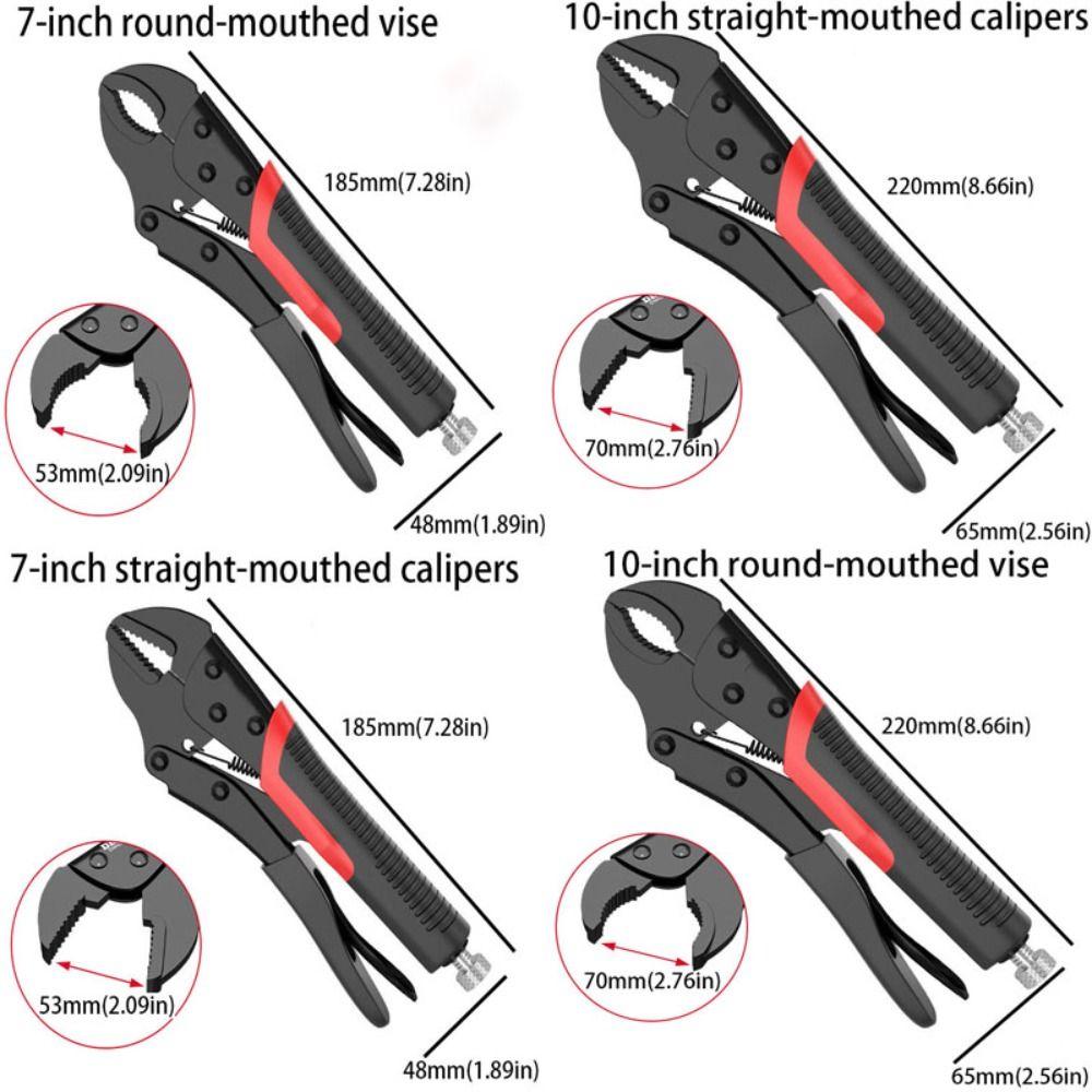 Straight Jaws Multifunctional Pliers Curved Jaw Universal Pliers Manual Pliers  Gripping Tool