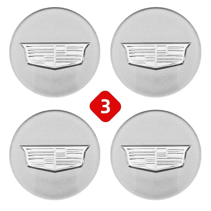AABHT1 4pcs 67mm Car Wheel Center Hub Caps Cover for Cadillac BLS CT4 CT6 CTS SLR SLS SRX XT4 XT5 XT6 XTS Escalade Deville DTS Tiburon