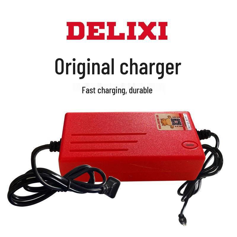 Delixi Lithium Battery Shell for Reciprocating Saw, Electric Drill, Angle Grinder, and Wrench with Charger