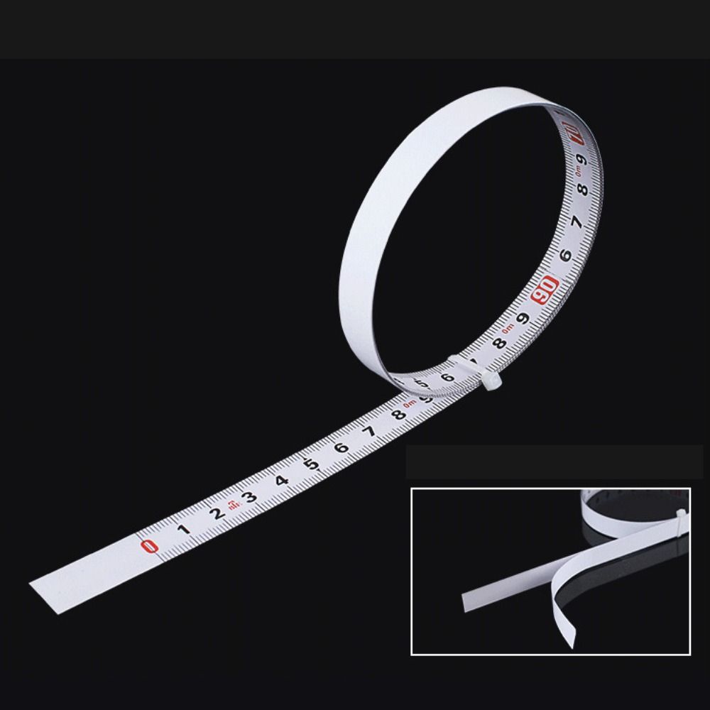 Self-Adhesive Metal Tape Measure 13MM Width Workbench Ruler  Router Table