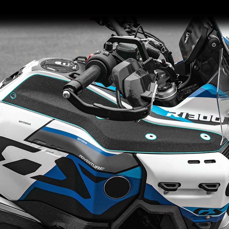 For 2025 BMW R 1300 GS ADV Thick Armor Film Tank Pad Full Body Decal Set - Anti-Scratch Shockproof Custom Styling High-Adhesion