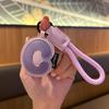 Customizable Leather Letter Keychain Pendant for Girls and Couples