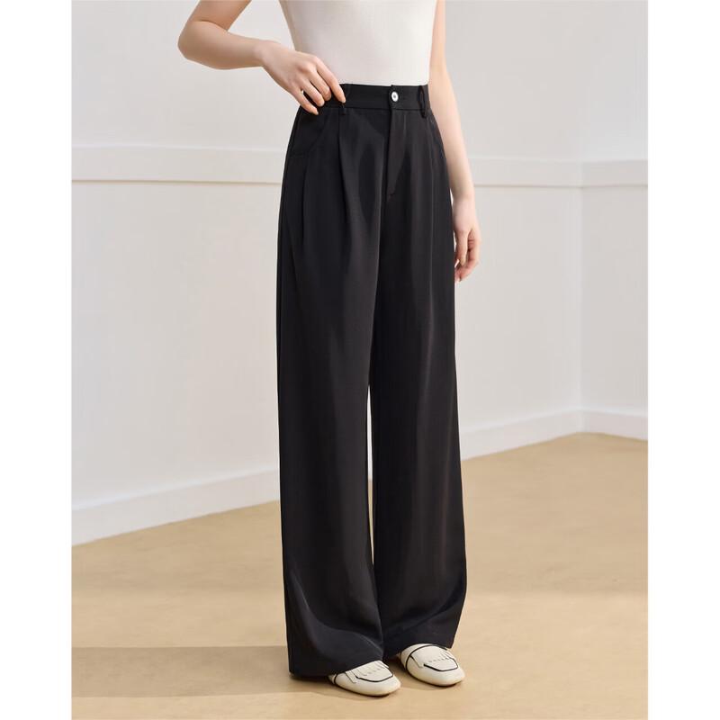 IEF Petite Women's Wide-Leg Commuter Pants