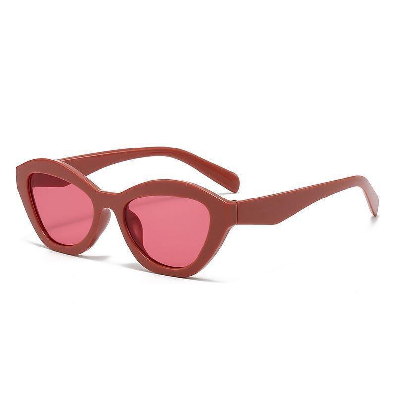 Cat'S Eye Sunglasses Retro Fashion Trend Y2K Men And Women Uv Protection