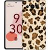 Mode Tiger Leopard Muster Blume Für Google Pixel 8 7 6 Pro 6A 5G Schwarze Handyhülle Weiche Stoßfeste Rückabdeckung TPU Hülle Coque