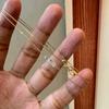 Colar Fino com Zircônia para Mulheres Corrente Delicada para Clavícula Joias Elegantes Presentes Casamento Atacado