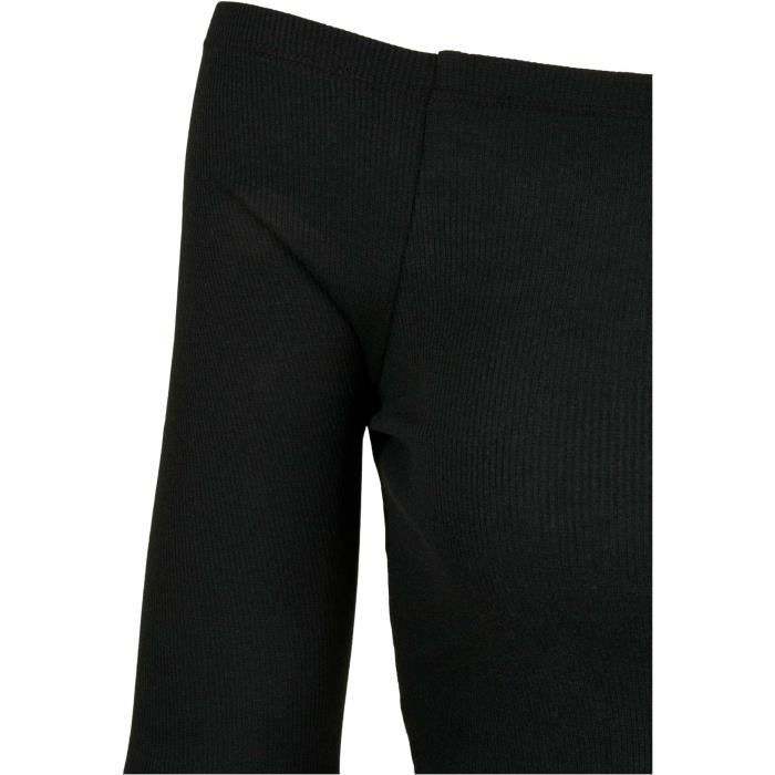 T-shirt à manches longues et épaules dénudées femme Urban Classics GT - noir - XXL