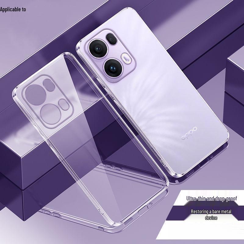 

Ультратонкий прозрачный силиконовый мягкий чехол для OPPO Reno 13 & 13 Pro - Полная защита от падений OPPO Reno13