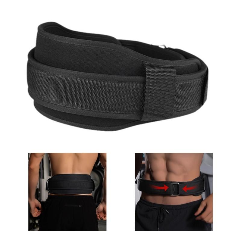 Double Layer Weightlifting Belt Reinforced Support Fitness Belt Waist Support Belt For Gym Training Heavy Lifting Squats