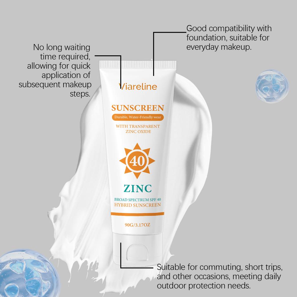VIARELINE Lightweight Waterproof Protective Cream for Outdoor and Daily Use Gentle Skin Care