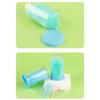 Safe Toothpicks Two Head Design Fin Tip  Tooth Cleaners For Dental Care Travel Friendly Plastic Cleaning Tool 1pc