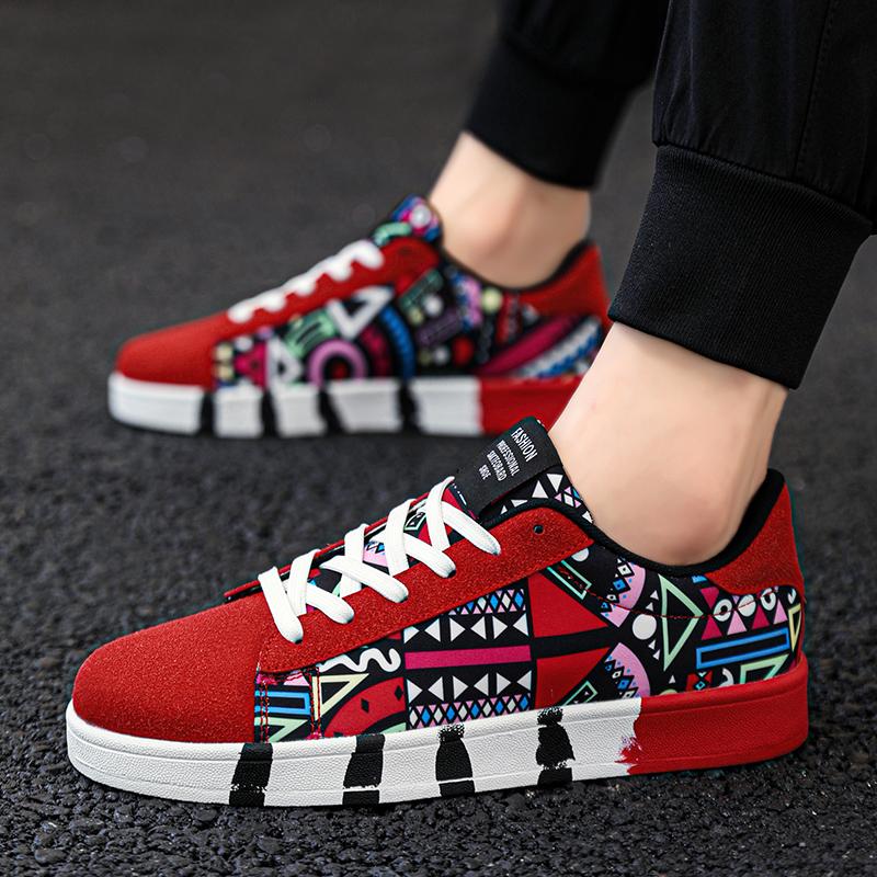 MAEDEF Sneakers Man Flat Couple Skate Sneakers Male Female Casual Sports Canvas Shoes Comfortable Walking Shoes Men Women Shoes