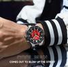 CURREN 8489 Men's Waterproof Six-Hand Quartz Sports Watch with Calendar Strap