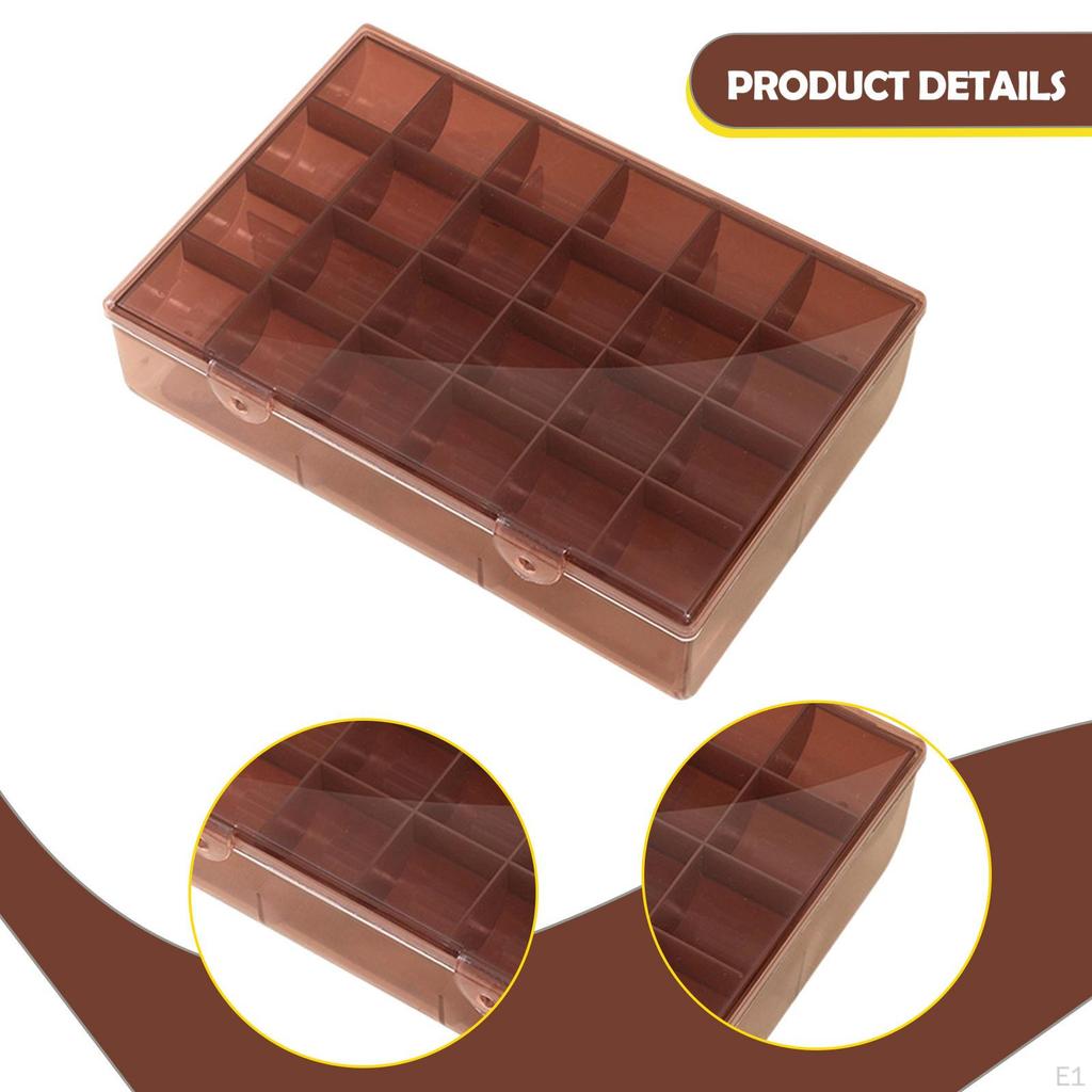 Compartmentalized Jewelry Box with Storage, Double Layer, Ideal for The Bedroom Or Home (necklaces