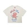 MLB T Shirt Women's Ivory White 3FTSL8023-50IVS