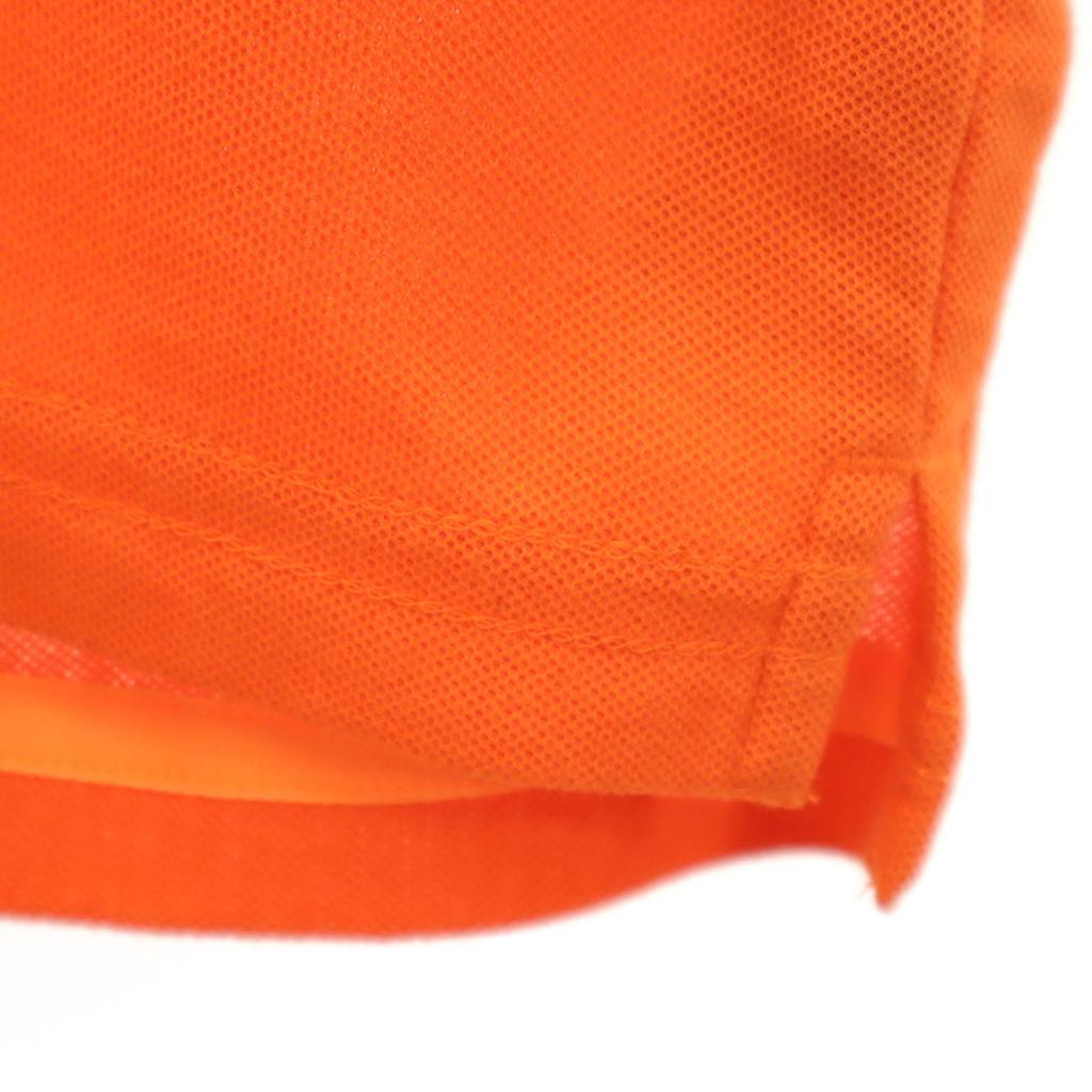 adidas unused Short sleeve Polo shirt 90 Orange Men's Used