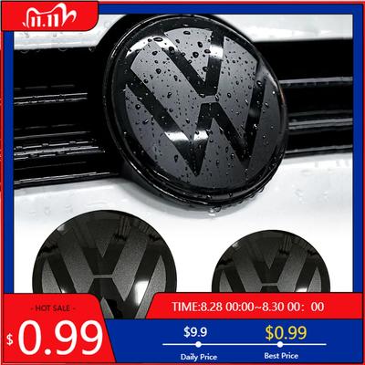 VW GTI GOLF 2026 Hot For VW VOLKSWAGEN Volkswagen Golf MK6 MK7 MK7.5 MK8 ABS Front & Rear Badge Emblem Set Does Not Affect ACC C