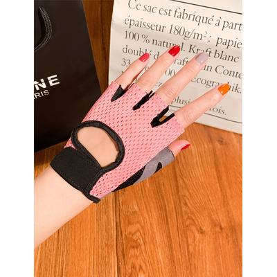 Fitness Gloves Men's and Women's Summer Sports Half Finger Thin Non-slip and Wear-resistant