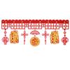 Decorative Chinese New Year Dragon Banners Felt Spring Festival Hanging Flag  Lunar New Year
