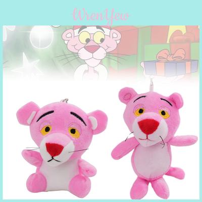Charming Pink Panther Plush Toy Keychain Perfect For Girls And Bag Accessories
