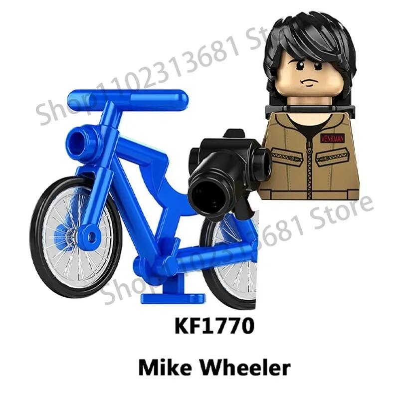 Schrecklicher Film Auf dem Kopf Dustin Mike Lucas Will Eleven Modellbausteine Erleuchten Actionfigur Bausteine Spielzeug für Kinder