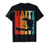 ZX More Design Haiti Proud Haitian Flag Map Pride Vintage TShirt For Men Women T Shirt Hip Hop Tops Cotton Tees