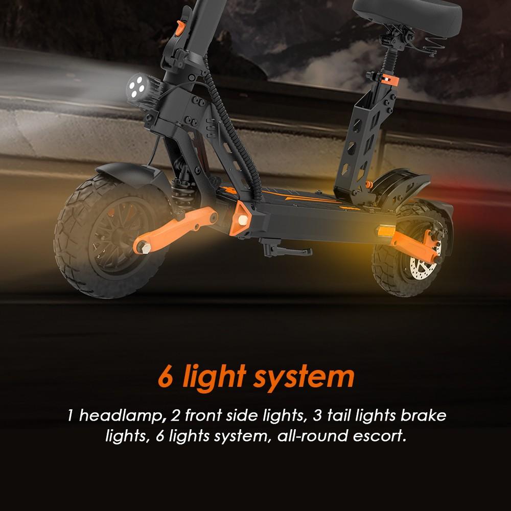 KuKirin G2 Pro Electric Scooter 2024 Version, 600W Brushless Motor, 48V 15.6AH Battery, 9-inch Rubber Vacuum Tires, 45km/h Max Speed
