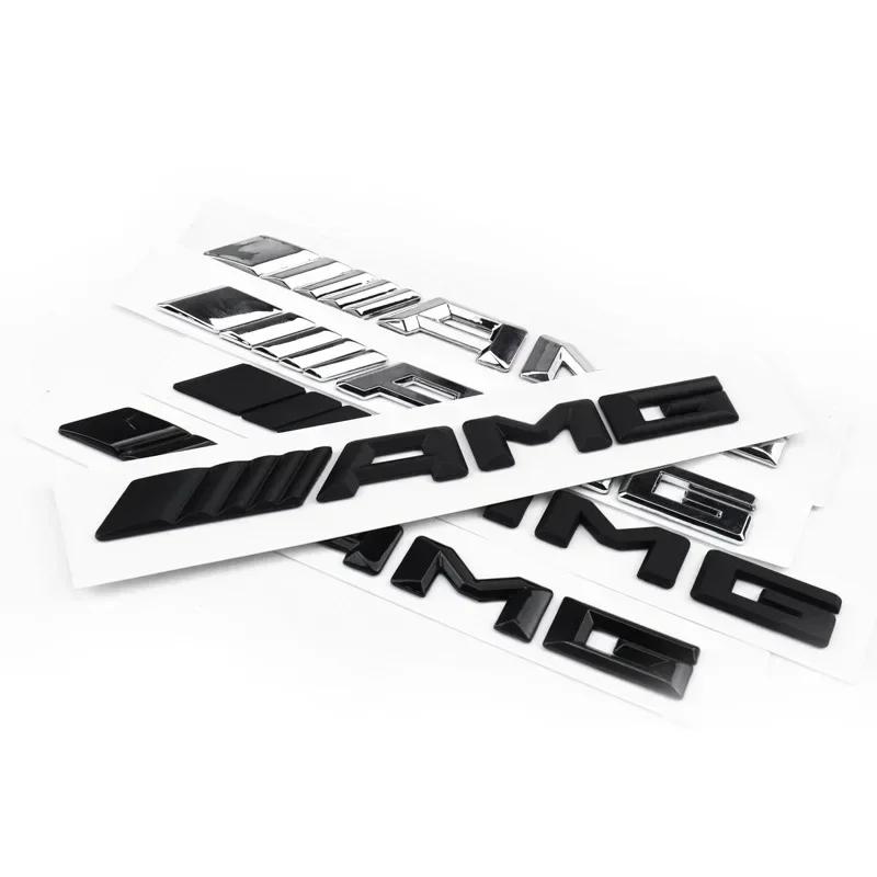 C200 E200 Für Mercedes Benz Metall Auto 3D Heck Buchstaben Emblem Kofferraum Aufkleber für Mercedes benz AMG C E S GLE CLC Klasse W204 W203 W2