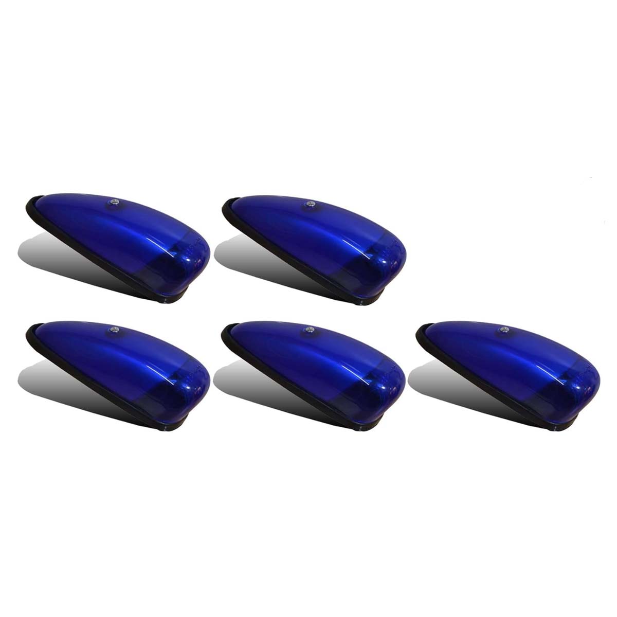 

APSMOTIV Marker lights Kit Teardrop Style Waterproof Decoration Marker Lights with 12v Bulbs Replacement for Heavy Duty Truck Kenworth Peterbilt