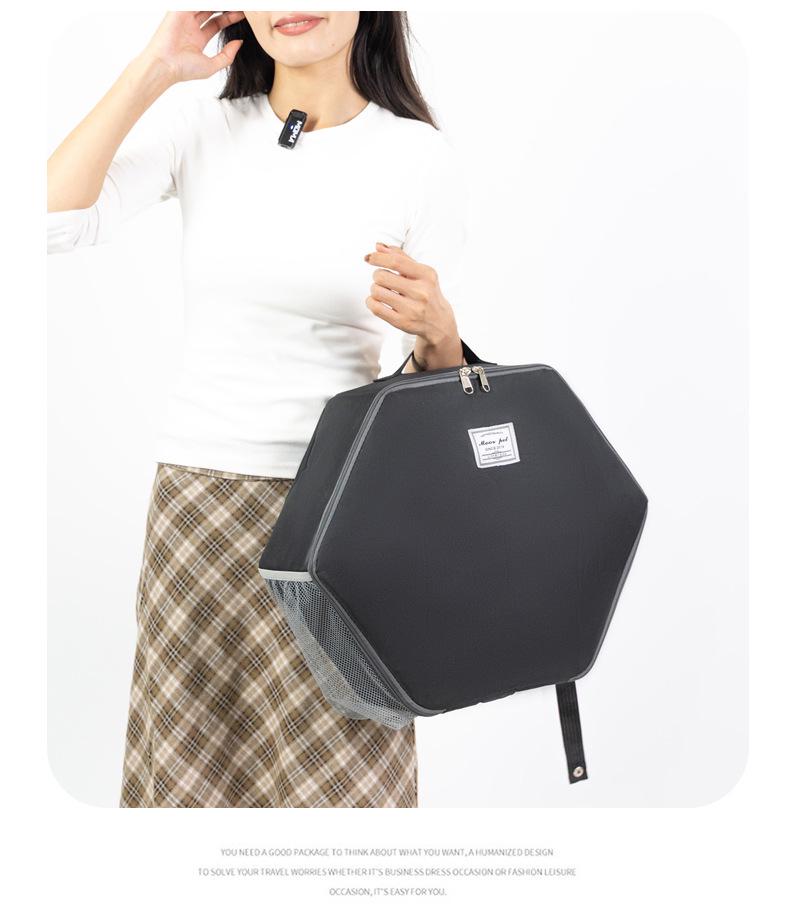 Moorpet Faltbare Wasserdichte Katzentoilette - Leicht zu Reinigen, Spritzgeschützt, Tragbar für Reisen