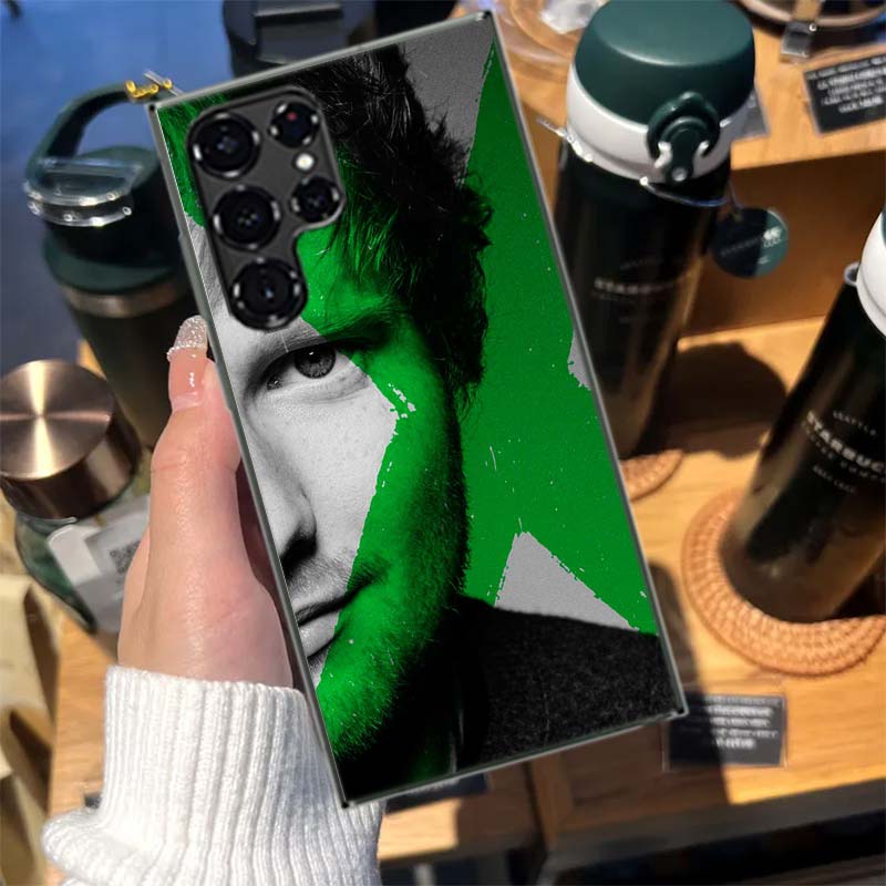 

Ed sheeran Singer Cases Phone Case for Samsung Galaxy S26 Ultra S25 Edge S24 S23 FE S21 Plus S20 S22 S10 Cover TPU Capa Shell Sh Samsung S22 Plus
