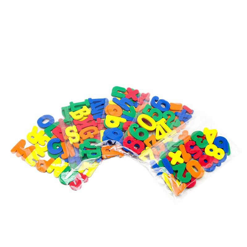 Magnetic EVA Alphabet & Number Stickers for Kids' Education