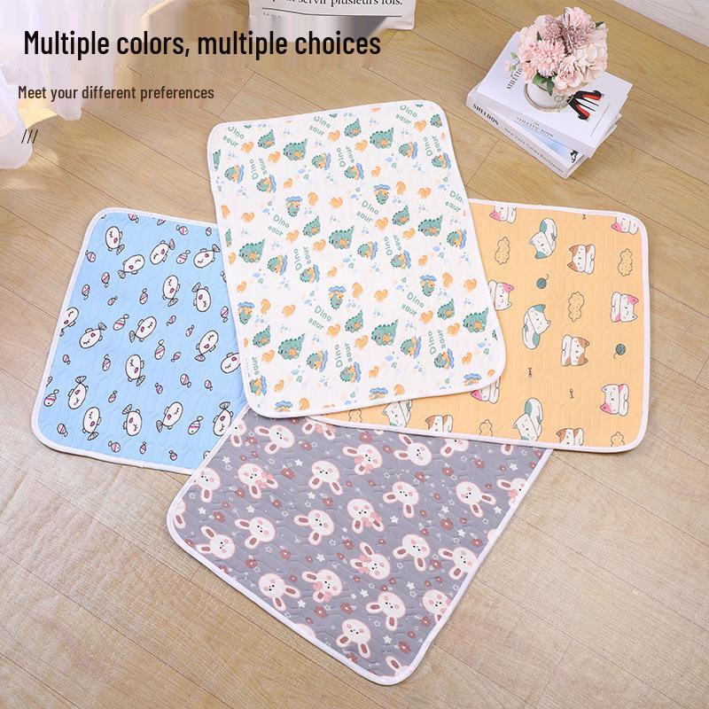Summer Ice Silk Latex Pet Sleeping Mat for Cats and Dogs