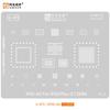 Amaoe BGA Reballing Stencil Template For iPhone 17 16 15 14 13 12 11 Pro Max XSMax 8 7P 7 6 A18 Tin Planting Soldering Net Tools