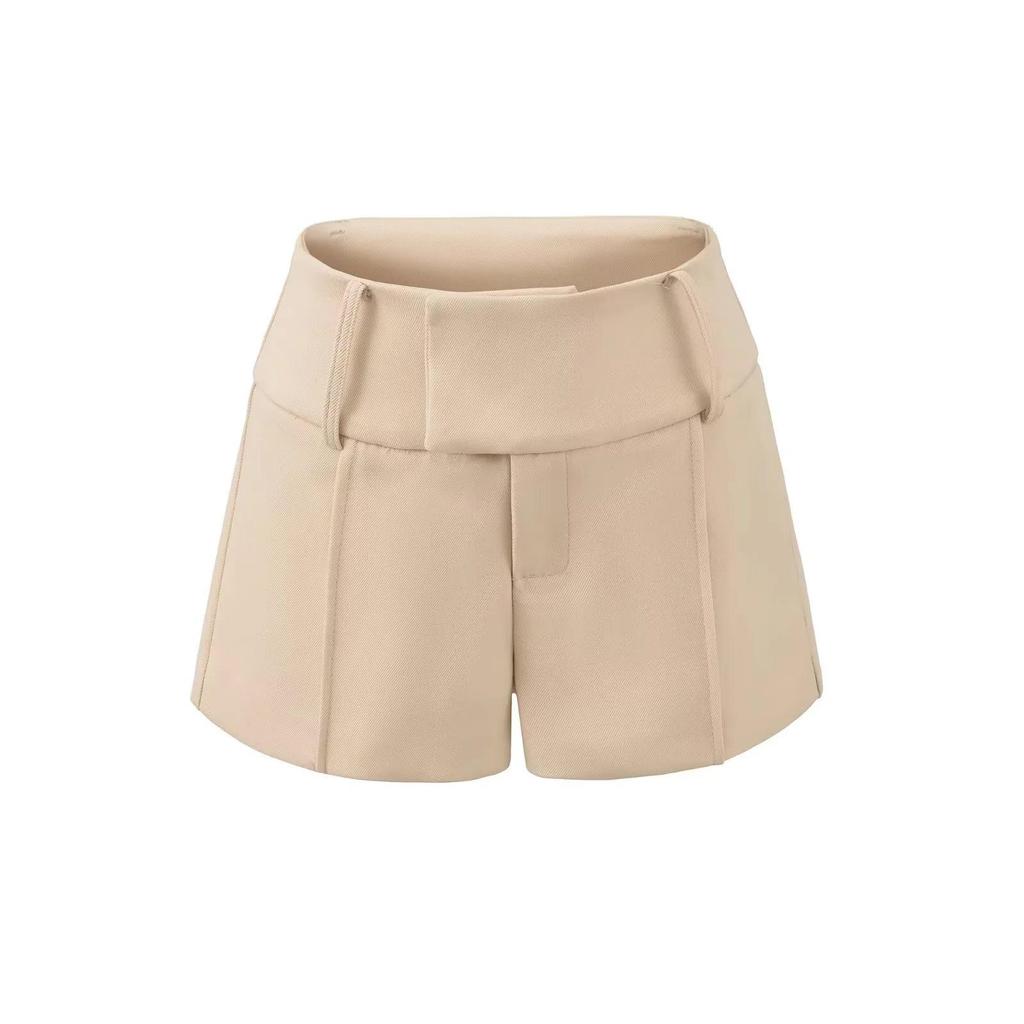 Pure Desire High-Waisted Loose Wide-Leg Butt-Lifting Shorts