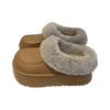 Thick Soled Cotton Slippers 2025 Women's Winter Fashion Outerwear Warm Cotton Boots Waterproof Bag Heel Cotton Shoes