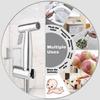 Handheld Toilet Bidet Sprayer Set Kit Stainless Steel Hand Sprayer Shower Head Self Cleaning Hand Bidet Faucet for Bathroom