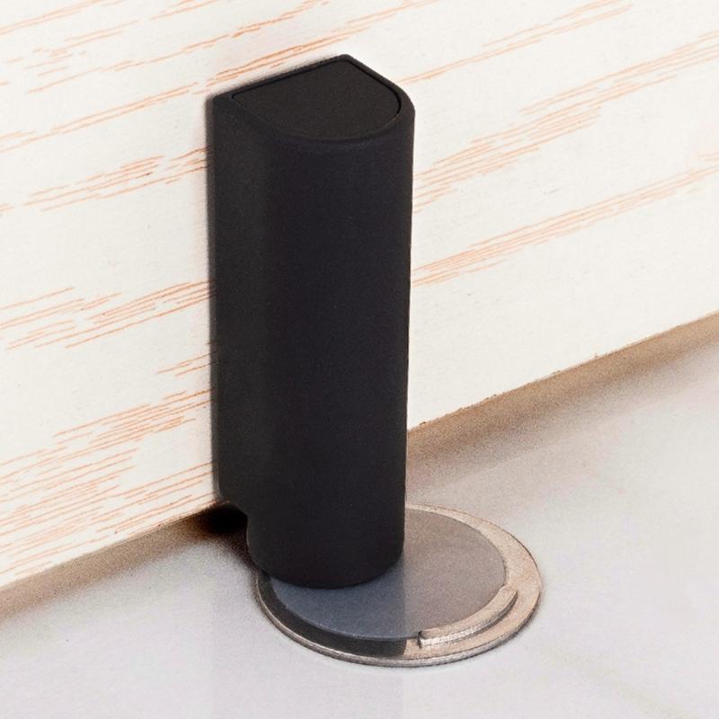 Punch Frees Magnetic Door Bumper ABS & Iron Magnetic Door Holder Child & Pet Friendly Magnetic Door Stop for Household