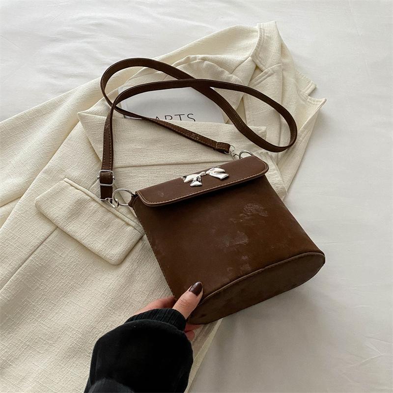High Value Messenger Bag Summer Bow Decoration Fashion Design Shoulder Underarm Bag Bucket Bag