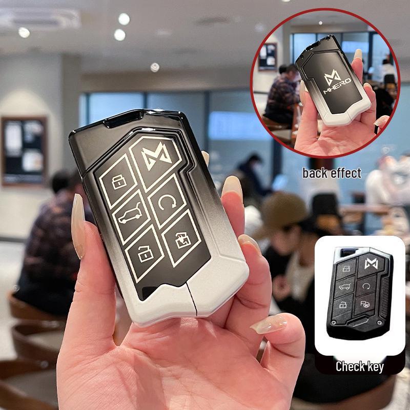 2023 Mengshi 917 High-Grade Metal Key Case & Protection Buckle