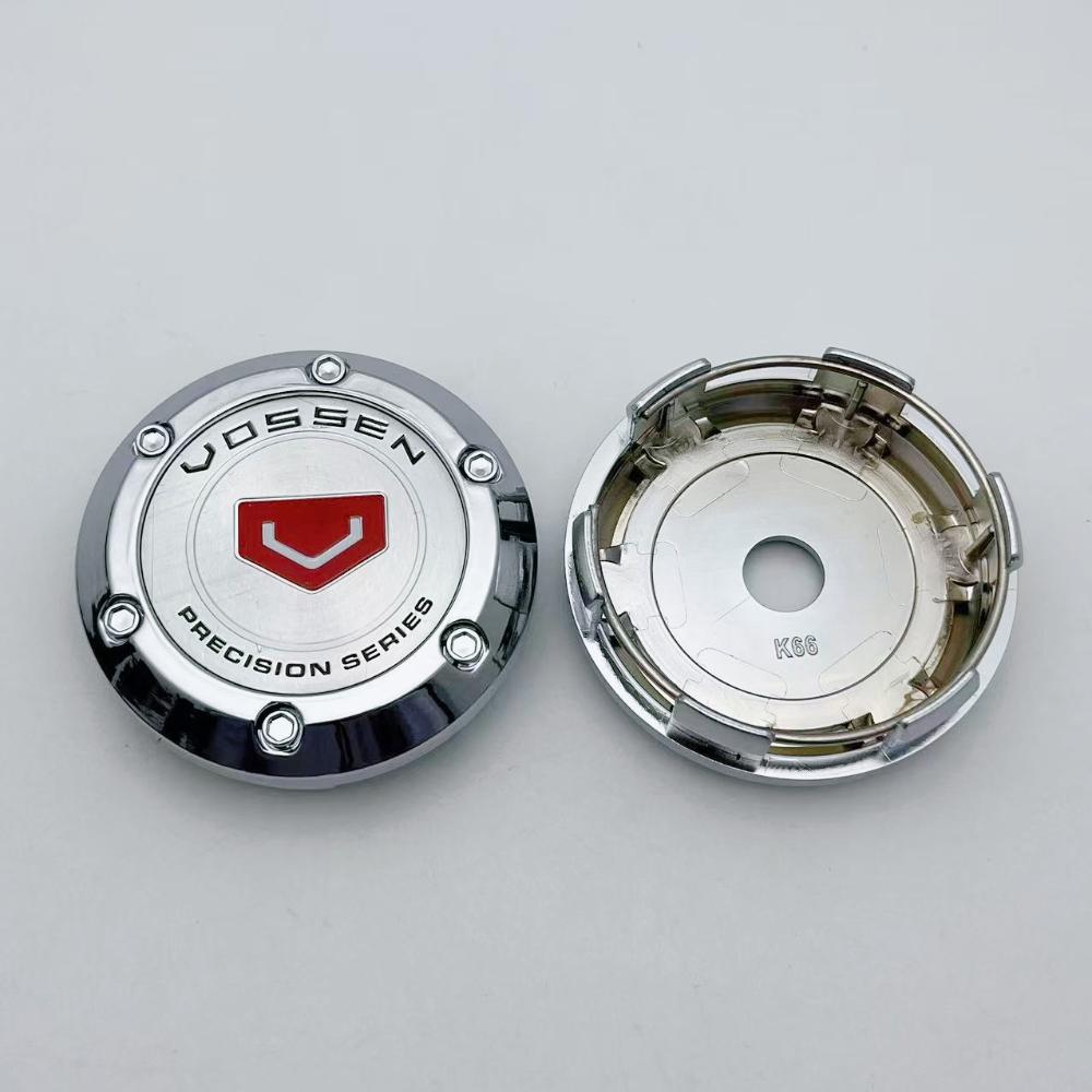 4pcs/Set 66MM 62MM VOSSEN Logo Emblem Badge Car Wheel Center Caps Rim Hubcap Wheel Hub Center Dust Cover Replace Car Accessories