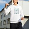 Anta Basketball Series Casual Long Sleeve Pullover Sweatshirt Men Sweatshirt Pure-White 152211717-1