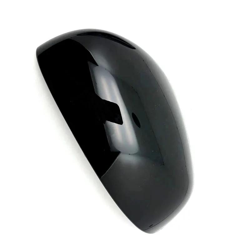 For Benz Smart Fortwo 2016-2025 Car Replacement Rearview Side Mirror Cover Wing Cap Exterior Door Rear View Case Trim Carbon