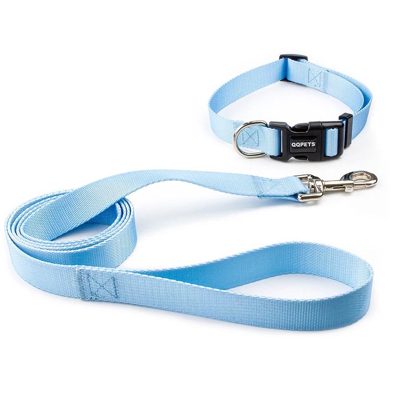 Verstellbares Hundehalsband aus Nylon, Hundeleine, Haustier-/Katzenhalsband, Traktionsleine, geeignet für kleine und große Hunde, Bulldoggen, Möpse, Beagle
