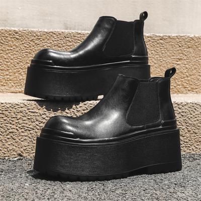 British Retro Tooling Martin Boots Thick-Soled Hate Sky High, Light And Comfortable Versatile Short Boots Sleeve 16899-J
