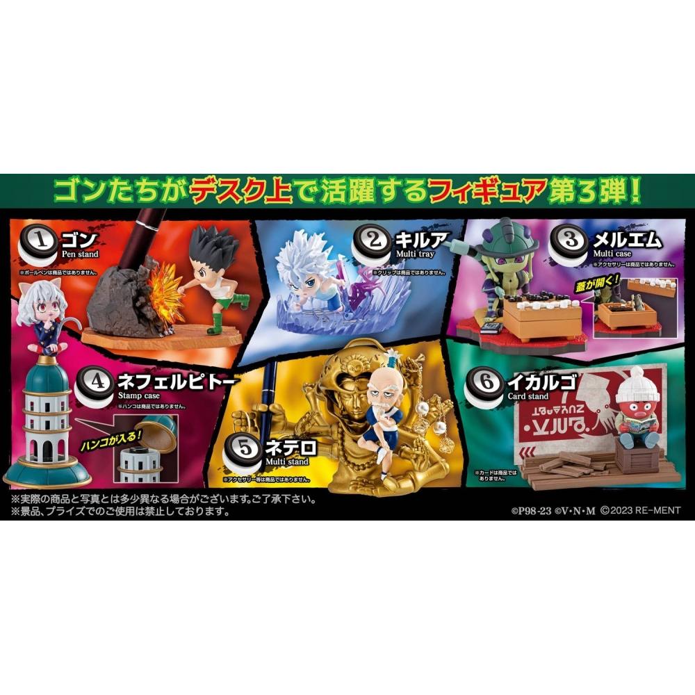 Hunter X Hunter Desq Desktop Hunter 1boX  6pcs   Reissue