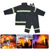 Fire Fighting Equipment Flame Retardant Clothing Fireproof Heatproof Firemen Protective Reflective Coat Trousers Fireproof Suit