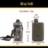 Lygil 2L Flache Militär-Stil Wasserflasche für den Außenbereich